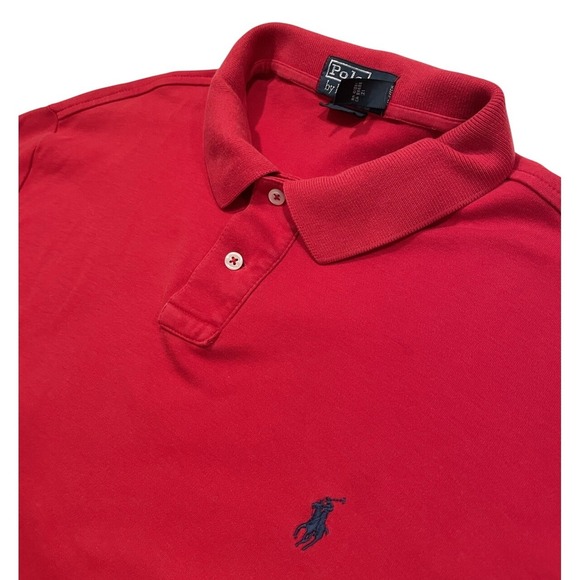 Polo Ralph Lauren Other - Polo Ralph Lauren Mens XL Custom Fit Red Short Sleeve Pony‎ Logo Polo Shirt